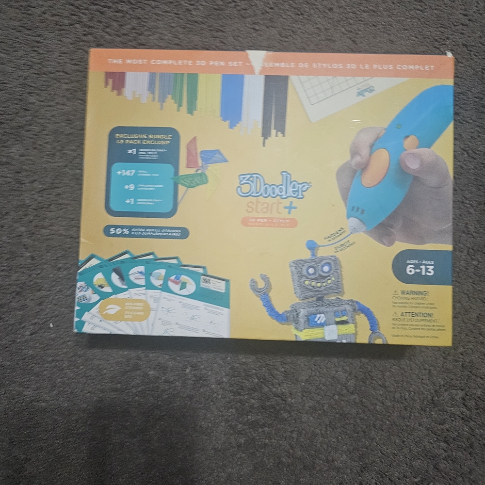 Start+ Blue 3D Pen Kit